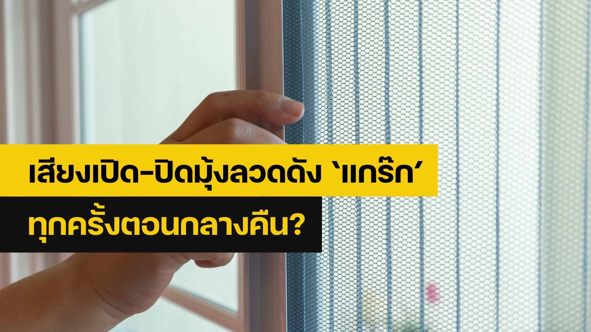 ซ่อมมุ้งลวด